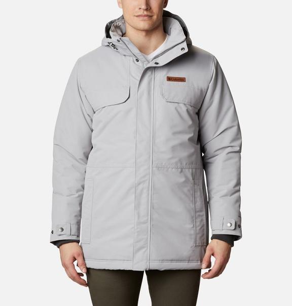 Columbia Rugged Path Parkas Grey For Men's NZ84397 New Zealand